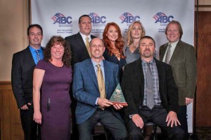 EnviroVantage team with ABC award