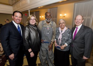 Shown (from left) are: Eastern president & COO Bob Rivers; Nancy Stager, Eastern EVP human resources & charitable giving; Mel King; Joyce King, and Rich Holbrook Eastern chairman and CEO.