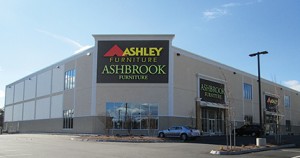 Ashley Furniture and Ashbrook Furniture retail showroom - Manchester, NH