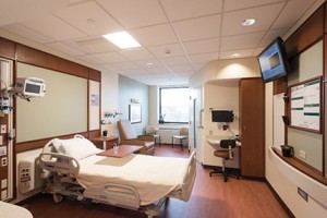 Nursing unit at Middlesex Hospital - Middletwon, CT 
