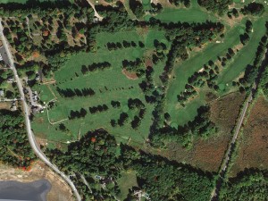Aerial of Lakeview Golf Club - Wenham, MA