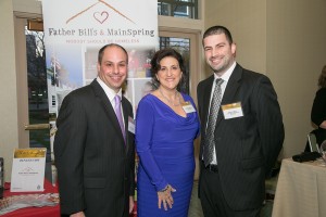 Father Bill’s & MainSpring was one of this year’s BOMA Benefit Beneficiaries. Shown (from left) are:  John Yazwinski, Father Bill’s & MainSpring; Lucille Cassis, Father Bill’s & MainSpring; and Michael Ricci, Father Bill’s & MainSpring.