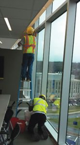 Restoration and cleaning at UConn Health Center