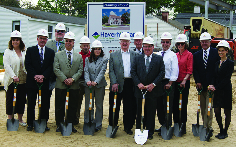 Maple Leaf Construction building new 2,615 s/f Haverhill Bank branch
