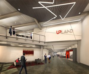 UPLAND eas lobby rendering - Norwood, MA