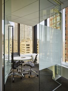 200 Clarendon Street corner office for Charles River Associates - Boston
