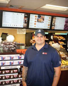 Frank D’Andrea, franchise owner of Dunkin’ Donuts 
