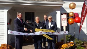 Shown (from left) are: Deane Dolben, president, Dolben; Joseph Bevilacqua, president, Merrimack Valley Chamber of Commerce; Eric Loth, managing director, Minco; and Louis Minicucci, president, Minco.