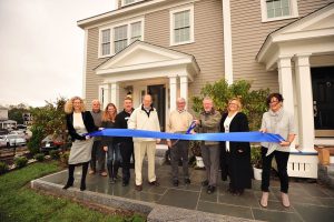 Ribbon cutting at The Homes at Cohasset Village