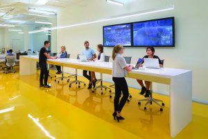 Continuum’s new 50,000 s/f office in Boston Seaport’s Innovation and Design Building,