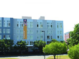 Hub 25, a new 2.35-acre apartment complex located at 25 Morrissey Boulevard