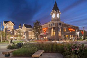 Wegmans and other retail shops and restaurants at 3rd Avenue - Burlington, MA