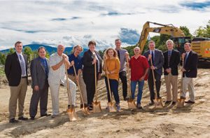 Groundbreaking of FPAC at Colby-Sawyer College - New London, NH